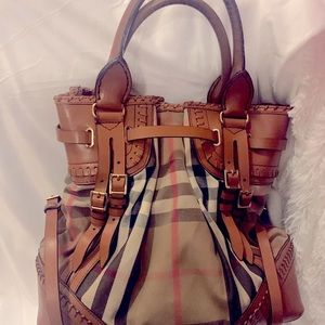 Burberry Prorsum House Check Hobo Bag!